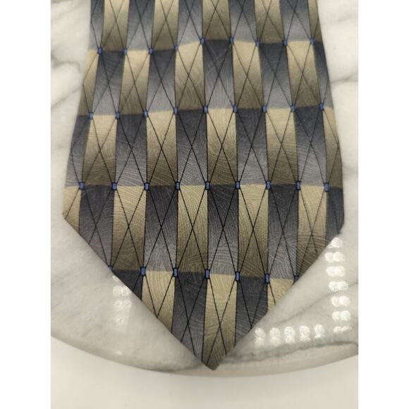 Grateful Dead Men's Neck Tie Breadbox Twenty-Second Set Geometric Office Work - Picture 2 of 8